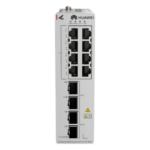 HUAWEI S210I-8T4SX – Switch Industrial / 8 Puertos RJ45 Gigabit / 2 SFP + 2 SFP+ 10G / Montaje Riel DIN / Fuente Redundante 1+1 / IP40 / -40°C a 75°C