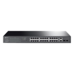 TP-LINK TL-SG1428PE – Switch PoE Administrable / 26 Puertos RJ45 Gigabit / 2 Puertos SFP / 24 Puertos PoE 802.3af/at / 250W PoE / 56 Gbps / 41.7 Mpps