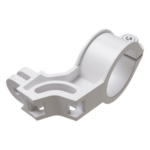 MIKROTIK QMP-LDF – Adaptador de Montaje / Poste y Pared / Serie LDF / Material Anvilnite / QuickMount Pro Compatible