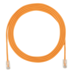 PANDUIT UTP28X15OR – Cable de Parcheo UTP Cat6A / 500 MHz / 28 AWG 4.7 mm / PoE++ / CM/LSZH / 4.57 m (15 ft)