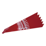 FAAC 490117 – Banda Reflectante / PVC Reflectante Rojo / 150 mm Ancho / 3 mm Espesor / Alta Reflectividad / Compatible B680H