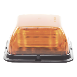 ECCO EB7185AAA – Baliza LED Cuadrada / SAE Clase I / 24 Patrones de Destello / 12-24 VCC / Perfil Medio / IP55