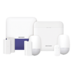 HIKVISION DS-PWA48-KSV2 – Kit de Alarma Inalámbrica / 48 Zonas / GSM 3G/4G Dual SIM / Wi-Fi 2.4 GHz / Sirena Exterior / Batería 35 h