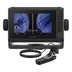GARMIN 10-02679-01 – Plotter de Pesca con Sonda / Pantalla Táctil 6' / Sonda SideVü, ClearVü y CHIRP / GPS Multibanda 10 Hz / NMEA 2000 / Transductor GT54UHD-TM