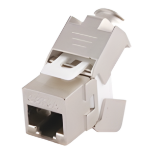 LINKEDPRO BY EPCOM LP-KJ5S-04 – Módulo Jack Keystone / Cat5e STP / Toolless / 1 Puerto / T568A-B / -40°C a 85°C