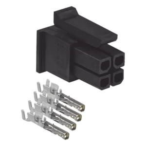 TELTONIKA PR4MK04K – Enchufe de 4 Pines / 250V AC/DC / 5A AC/DC / Nylon 66 / -25°C a +85°C