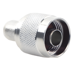 EPCOM TITANIUM TT-CON-531 – Conector Coaxial N Macho / 75 Ohm / Montaje en Línea / RG-11 / Contacto Oro / Aislante Teflón