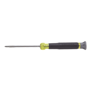KLEIN TOOLS 32581 – Desarmador de Precisión / 4 en 1 / Phillips PH0 y PH00 / Planas 3.2 mm y 2.4 mm / Mango Ergonómico / 16.5 cm (6.5 in)