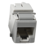 SIEMON U5-K04NS – Jack Keystone / Cat5e UTP / RJ45 / T568A-B / -10 a 60°C / Color Gris