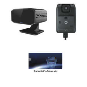 JIMIIOT JC261DMSP – KIT Dashcam con sistema de control ADAS (asistencia de manejo) y Camara DMS con IA (JC170) / Multiples alarmas /Comunicación dos vías / ideal para flotas vehiculares / Facil instalacio / Incluye primer año TrackSolidPro