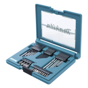 MAKITA B-49389 – Juego de accesorios multipropósito 33 piezas estuche tipo tablet.
