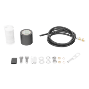 SYSCOM TOWERS STGKTD38 – Kit de Aterrizaje para Torre / Cable 3/8" / AWG 6 / Anclaje Completo / Resistente a Intemperie
