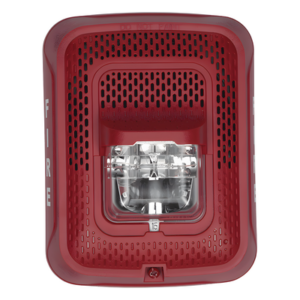 SYSTEM SENSOR SPS-RL – Bocina con estrobo / Pared / 25-70.7 Vrms / 15-185 cd / 400-4000 Hz / UL 1480-1971 / Serie L