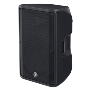 YAMAHA DBR15 – Altavoz Activo de 2 Vías / Woofer 15" / Amplificador 1000W / 8 Ohms / SPL Máximo 132 dB / Gabinete de Plástico