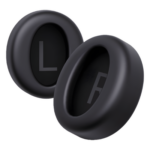 YEALINK BLACK-EAR-CUSHION-FOR-BH76-PLUS-(1PAIR) – Almohadillas de Repuesto / Compatibles BH76 Plus / 1 Par / Negro / Acolchado Suave / Sellado Acústico Optimizado
