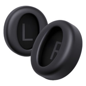 YEALINK BLACK-EAR-CUSHION-FOR-BH76-PLUS-(1PAIR) – Almohadillas de Repuesto / Compatibles BH76 Plus / 1 Par / Negro / Acolchado Suave / Sellado Acústico Optimizado