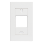 IBERNEX NX9012 – Marco para caja americana / Montaje vertical y horizontal / IP20 / Termoestable con bastidor metálico / Blanco