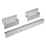 ACCESSPRO BZL600ND – Kit de Montaje / Bracket Z y L / Aluminio Reforzado / 500x48.8x30.4 mm y 180x50x50 mm / 1.64x0.16x0.10 ft y 0.59x0.16x0.16 ft