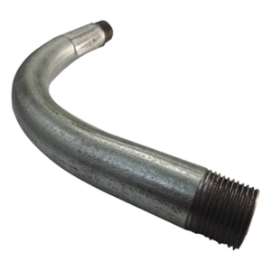JUPITER JUC40-112-COD – Codo Conduit / 1 1/2" (41 mm) / Cédula 40 / Acero Galvanizado / Rosca 11.5 NPT / NMX-J-534-ANCE-2016