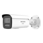 HIKVISION DS-2CD2T47G3-LIS2UY/SRB – Bala IP / 4 Megapixel / Lente 4 mm / 60 m IR + Luz Blanca / IP67 NEMA 4X / WDR 130 dB / ACUSENSE 3.0 / Estrobo Azul y Rojo / 196 ft Alcance / Audio 2 Vías