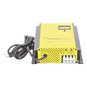 SAMLEX SEC-2415-UL – Cargador de Baterías Industrial / 24 VCC / 15 A / Baterías 100 a 200 Ah / Entrada Dual 120/220 VCA / Operación Automática