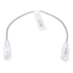 LINKEDPRO BY EPCOM LP-UT6-030-GY28 – Cable de Parcheo Slim UTP / Cat6 / 30 cm (0.98 ft) / 28 AWG / RJ45 / Gris