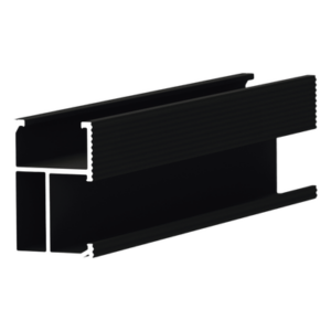 EPCOM POWERLINE EPL-SR8-2700BLK – Riel de Montaje Fotovoltaico / Aluminio Anodizado Negro / Longitud 2700 mm (8.9 ft) / Estructura Modular / Resistente a Clima Extremo