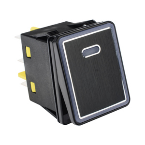 ACCESSPRO APB-08221-R – Interruptor Industrial con LED / IP65 / Aluminio / NO-COM-NC / -40°C a 125°C (-40°F a 257°F) / 30A 24VDC