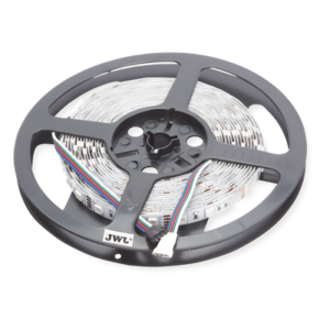 JWJ JLTL-5050-IP20-B – Tira LED / 5 m (16.4 ft) / Blanco / IP20 / 22 W / 900 lm / 12 V CD