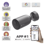 EZVIZ CS-EB3 – Cámara Bala IP / 2K 3 Megapixel / Batería Recargable 7800 mAh / Visión Nocturna Color 15 m (49.2 ft) / Wi-Fi 2.4 GHz / IP66
