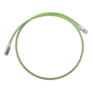 SIEMON ZM6A-S03-07B – Patch Cord Cat6A S/FTP / 0.91 m (3 pies) / CM/LS0H / Verde / Bulk