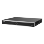 HIKVISION DS-7616NXI-K2/16P/VPRO – NVR IP / 16 Canales / 16 Puertos PoE+ / 12 Megapixel (4K) / Reconocimiento Facial 50,000 Rostros / 2 Bahías HDD 16 TB / HDMI 4K / Alarmas I/O