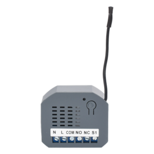 SMARTHOME BY EPCOM MHDS221 – Micromódulo On/Off Z-Wave / Alimentación Universal 85-260V AC / Frecuencia 908.4 MHz / Contacto Seco 250V/3A / Compacto 44x38x17 mm (1.73x1.50x0.67 in)