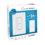 LUTRON CASETA WIRELESS PPKG1WSWH – Kit Interruptor de Pared Inalámbrico / 5 A / 120 V / Control Remoto 2 Botones / RF a Través de Muros / Requiere Neutro