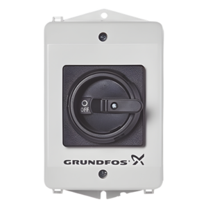 GRUNDFOS IO50 – Protección para Bombas / 30-300 VDC / 50 °C / Diseño Compacto 4.56' (115 mm) / Conexiones Múltiples