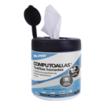 SILIMEX COMPUTOALLAS – Toallitas Húmedas Antibacteriales / Limpieza de Equipos Electrónicos / 30 Piezas / Antiestáticas / Alcohol Isopropílico
