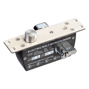ACCESSPRO PROEB620 – Cerradura de Perno Eléctrica / 2000 kg de Fuerza de Sujeción / Fail Safe 12 VCC / Temporizador 0-9 s / Sensor de Puerta NO/NC/COM / 500000 Ciclos