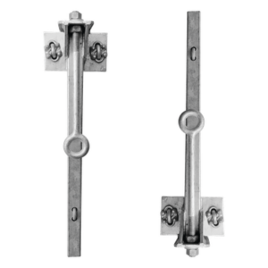 SYSCOM TOWERS SHE-LV – Herrajes para Línea de Vida / Acero Galvanizado / 4.25 kg / Torre STZ30G-STZ45G / Cable 3/8"