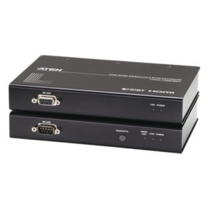 ATEN CE820 – Extensor KVM HDMI / 4K / 100 m (328 ft) / HDBaseT 2.0 / USB 2.0 / Audio Estéreo / RS-232