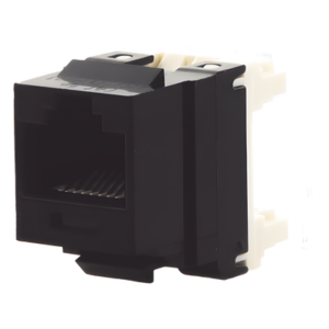 PANDUIT NKP5E88MBL – Jack Keystone / Cat 5e / 8P8C / Terminación 110 / Sin Blindaje / 100 MHz / Negro
