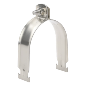 SYSCOM TOWERS STRUT-STRAP3 – Abrazadera Tipo Strut / Acero Inoxidable 304 / 3" (76.2 mm) / Tubos hasta 88.5 mm / Unicanal