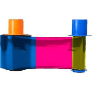 HID 045031 – Cartucho con Ribbon YMCKOK full color con dos resinas en negro / Para DTC1250e y DTC1000 / 250 impresiones.