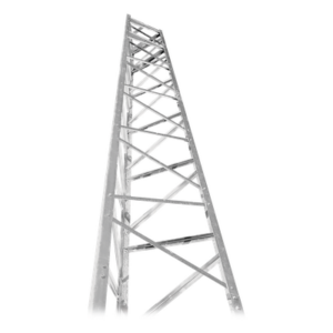 Trylon TRY-T64-T300-BOX – Torre Autosoportada / 64 ft (19.5m) / Diseño Modular 8 ft (2.4m) / Galvanizada / Viento 100 mph (161 km/h)