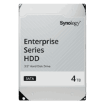 SYNOLOGY HAT53204T – Disco Duro SATA 3.5" / 4TB / SATA 6 Gb/s / CMR / MTBF 1.2 Millones de Horas / Carga 180 TB/año / Compatible DSM