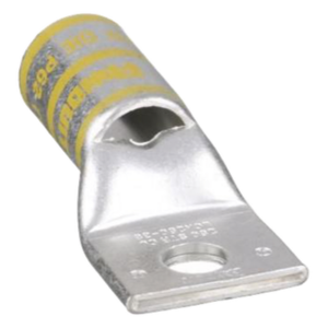 PANDUIT LCA250-38-X – Zapata de Compresión / 250 kcmil / Barreno 3/8 pulg (9.5 mm) / Tambor Estándar con Mirilla / 1 Pieza