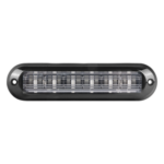 EPCOM INDUSTRIAL SIGNALING XLT1835B – Luz Auxiliar Ultra Brillante / 6 LEDs 3W / IP67 / ECE R65 / SAE J595 / 12 Patrones / 10-30VDC / 5.6x1.4x0.55 pulgadas