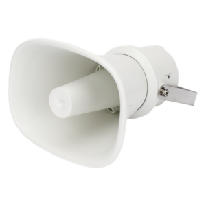HIKVISION DS-QAZ1325G1T(C) – Bocina IP / 25 Watts / 124 dB / IP67 / Entrada de Alarma / SIP e ISUP / Sin Amplificador