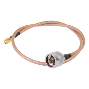 EPCOM INDUSTRIAL SN-142-SMAI-60 – Cable de 60 cm tipo RG-142/U con conectores N Macho y SMA Macho Inverso (Hasta 8 GHz).