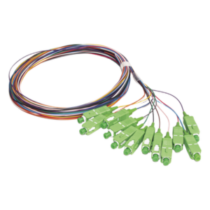 LINKEDPRO BY EPCOM LP-FO-SM-PIG-12-SCA – Kit de Pigtails / Monomodo G.657A2 / SC/APC / 2 m (6.56 ft) / 900 µm / 12 Piezas
