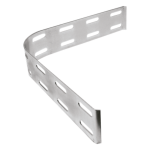 CHAROFIL CH-BDA-CD-45EZ – Bajada de cable doble / 45 mm ancho / Acabado galvanizado electro-zinc / Kit MG51KIT1EZ incluido